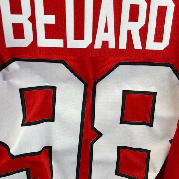 NWOT Connor Bedard #98 Chicago Blackhawks 2017 NHL Men's Breakaway Jersey Size L - Picture 5 of 8